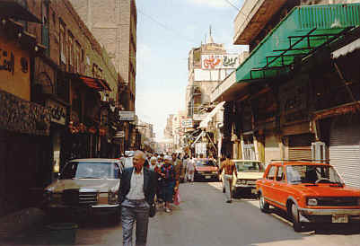 Straße im Bazar Khan-el-Khalili