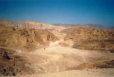 Phantastische Landschaft im Sd-Sinai