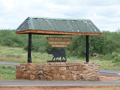 Tsavo River Gate des Tsavo West Nationalparks