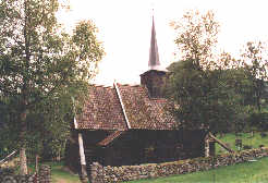 Die Stabkirche von Rødven