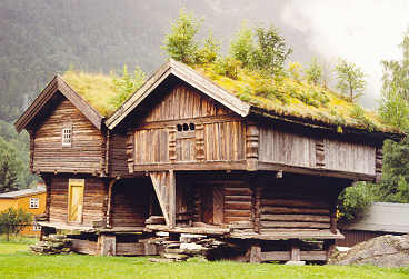 Stabburs im Rjukan og Tinn Museum