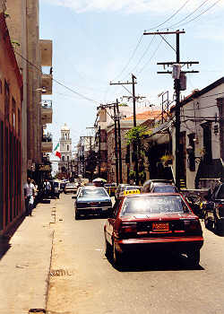Strasse in Santo Domingo