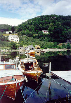 Hafen von Nesvik