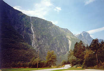 Wasserfall im Romsdal