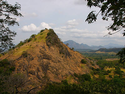 Ausblick vom Felsentempel in Dambulla