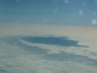 Die Spitze des 5.199 Meter hohen Mount Kenya