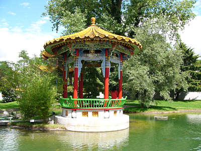Rundpavillon im Chinagarten