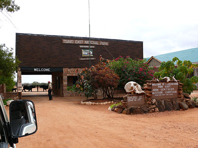 Buchuma Gate des Tsavo East Nationalparks