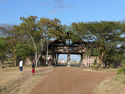 Talek Gate in der Maasai Mara