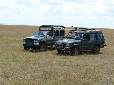 BBC-Filmer in der Maasai Mara