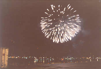 Feuerwerk in Göteborg