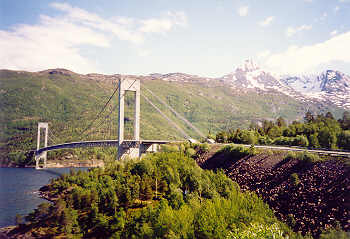 Brücke bei Grindjord