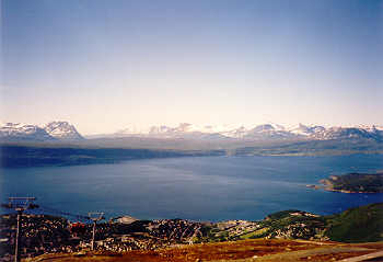 Ausblick vom Fagernesfjell