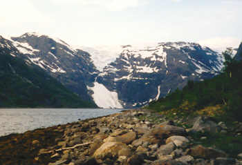 Gletscher Øksfjordjøkel