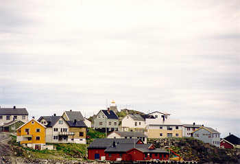 Häuser in Honningsvåg
