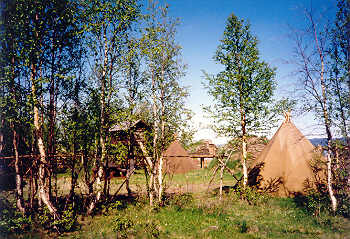 Samilager in Jukkasjärvi