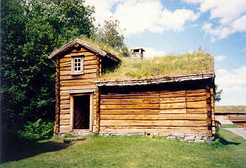 Haus im Freilichtmuseum Sverresborg
