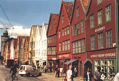 Häuserzeile Bryggen