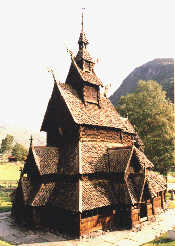 Die Stabkirche von Borgund