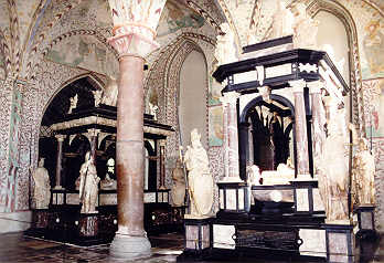 Grabkapelle Christian I im Dom von Roskilde