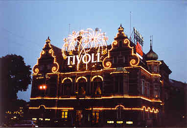 Tivoli-Gebäude mit Toussaud-Wachsmuseum